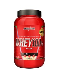 WHEY 100% PURE 907G POTE BAUNILHA INTEGRAL MEDICA