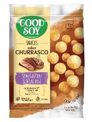 SNACK LIGHT 25G CHURRASCO GOOD SOY