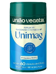 UNIMAG 60 CAPS 500MG UNIAO VEGETAL