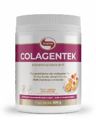 COLAGENTEK 300G LARANJA COM ACEROLA VITAFOR