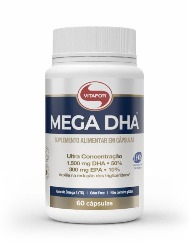 MEGA DHA 60 CAPS 1000 MG VITAFOR