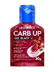 CARB UP GEL BLACK 30G MORANGO PROBIOTICA