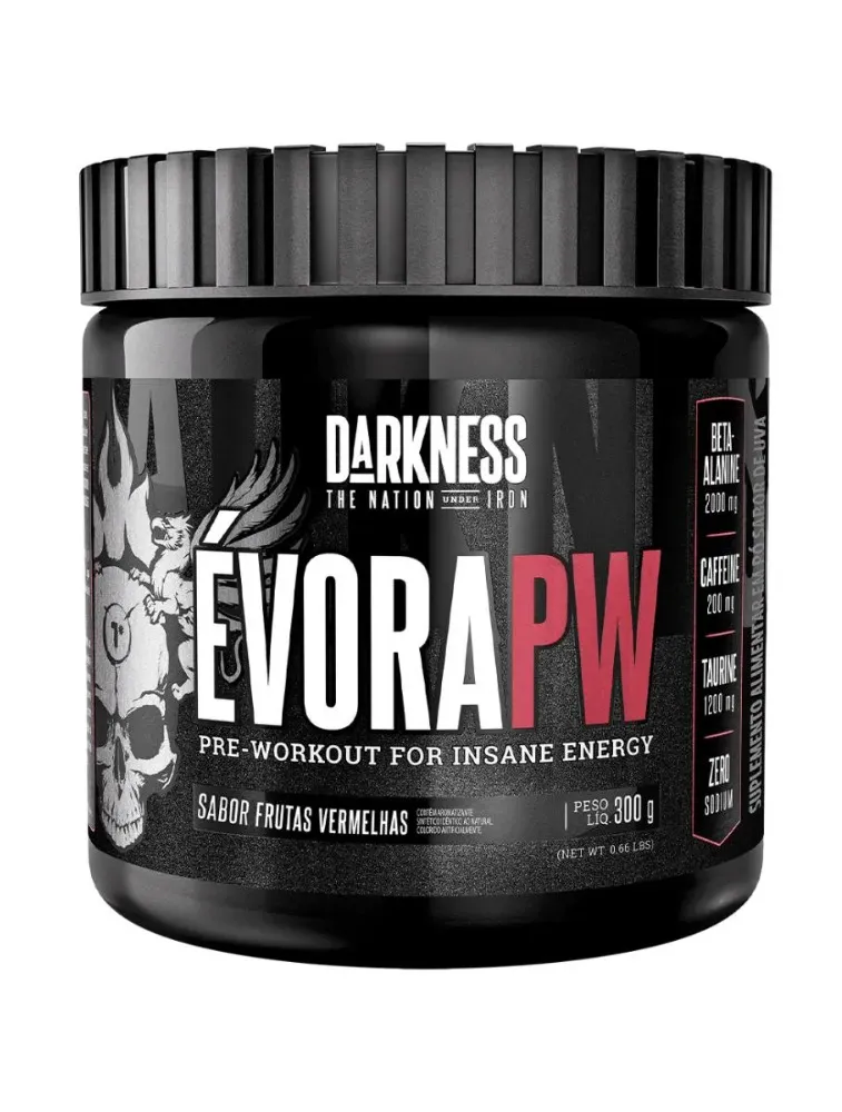 EVORA PW DARKNESS 300G FRUTAS VERMELHAS INTEGRAL MEDICA
