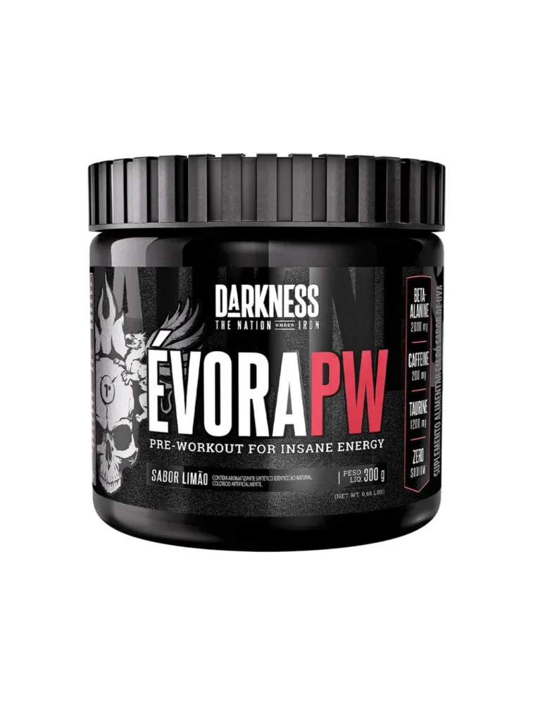 EVORA PW DARKNESS 300G LIMAO INTEGRAL MEDICA