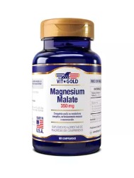 MAGNESIO DILAMATO 60 CAPS 350MG VIT GOLD