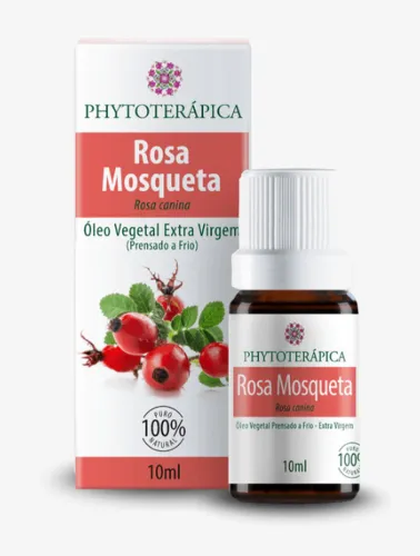 OLEO ESSENCIAL 10ML ROSA MOSQUETA PHYTOTERAPICA