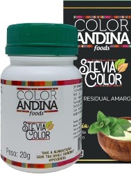 ADOÇANTE STEVIA 20G COLOR ANDINA FOOD