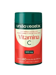 VITAMINA C 60 CAPS 500MG UNIAO VEGETAL