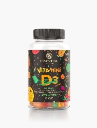VITAMINI D3 60 GOMAS 180G ESSENTIAL