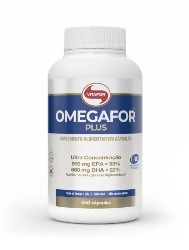 OMEGAFOR PLUS 240 CAPS 1000MG VITAFOR