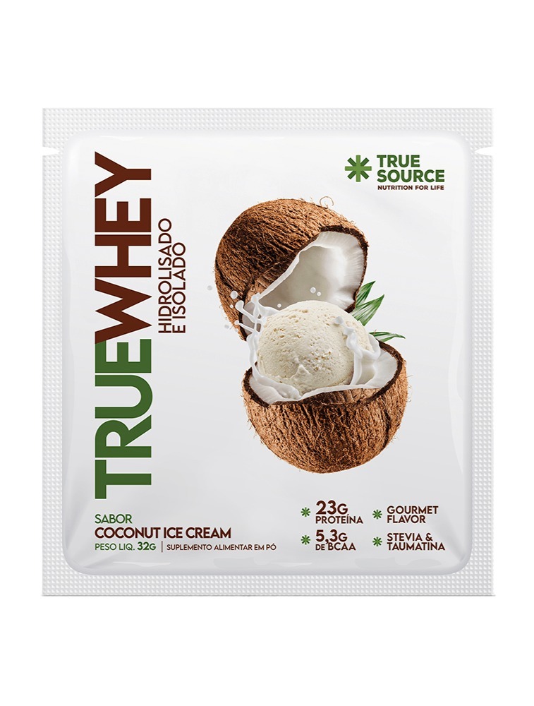 TRUE WHEY 32G COCONUT ICE CREAM TRUE SOURCE
