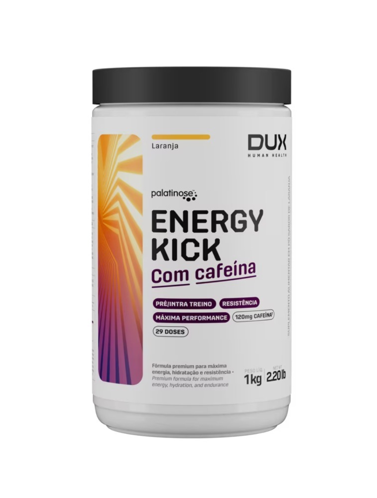 ENERGY KICK 1KG CAFFEINE LARANJA DUX NUTRITION LAB