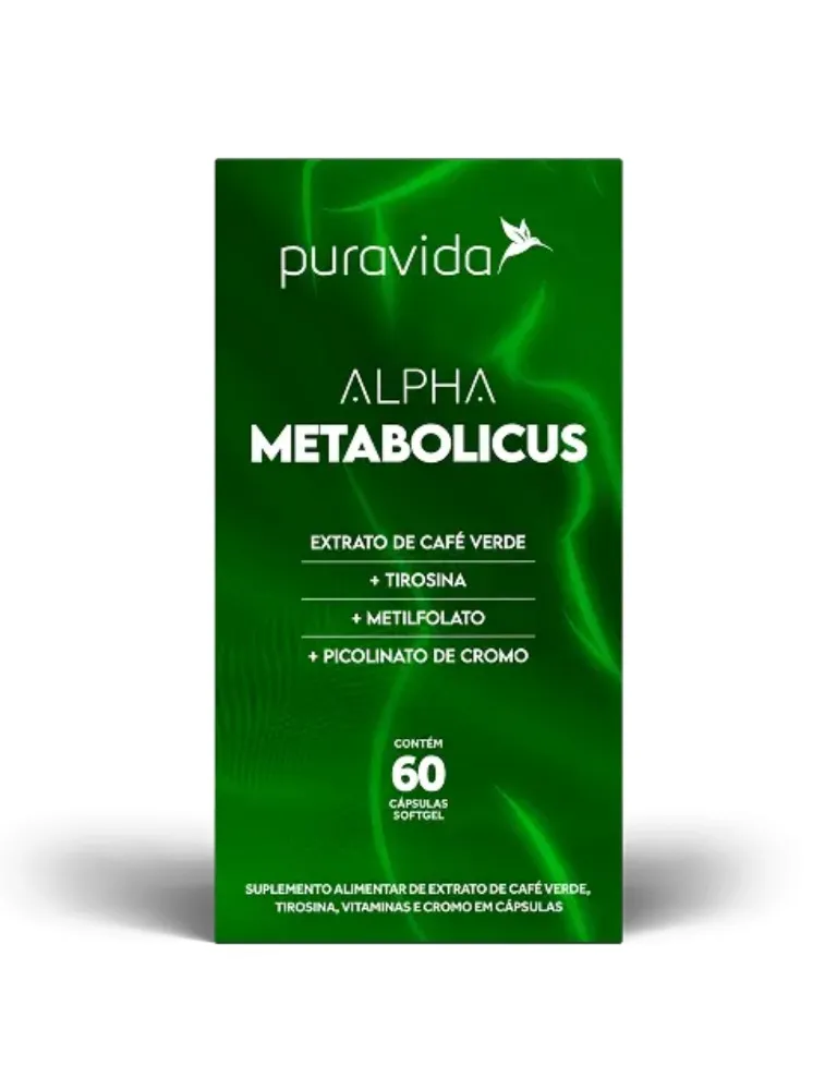ALPHA METABOLICUS 60 CAPSULAS PURA VIDA