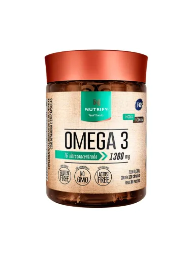 OMEGA 3 120 CAPS 1360MG NUTRIFY