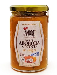 DOCE ZERO 400G ABOBORA/COCO AMORE