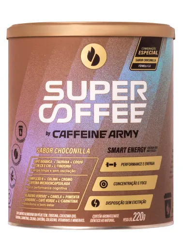 SUPERCOFFEE 3.0 220G CHOCONILLA CAFFEINE ARMY
