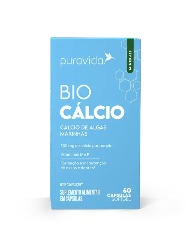 BIO CALCIO 60 CAPS 1100MG PURA VIDA