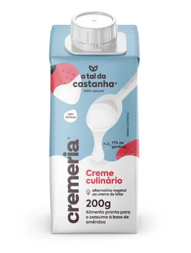 CREME CULINARIO VEGETAL 200G CREMERIA A TAL DA CASTANHA