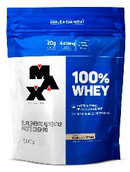 100% WHEY 900G REFIL COOKIES CREAM MAX TITANIUM