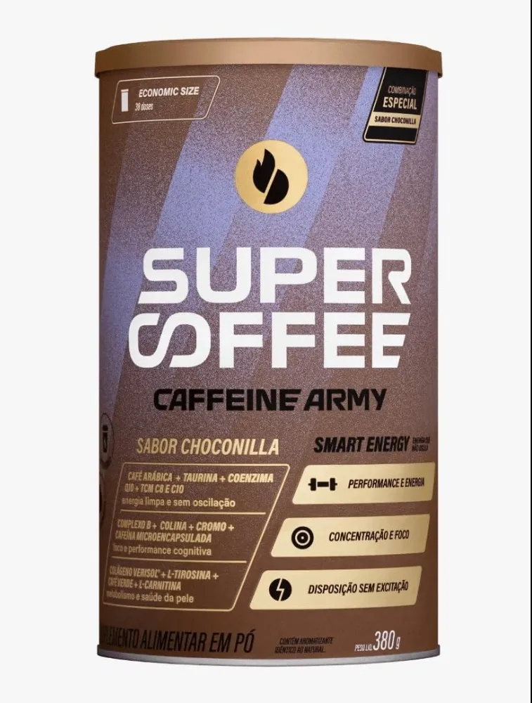 SUPERCOFFEE 3.0 380G CHOCONILLA CAFFEINE ARMY