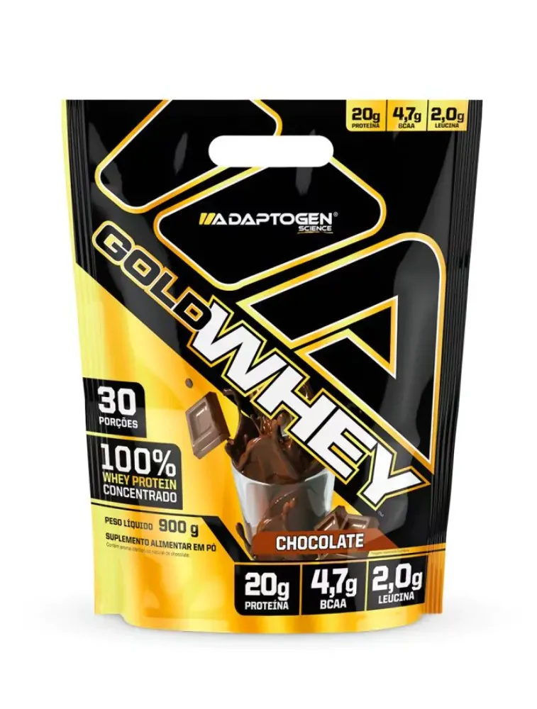 GOLD WHEY 900G CHOCOLATE ADAPTOGEN SCIENCE