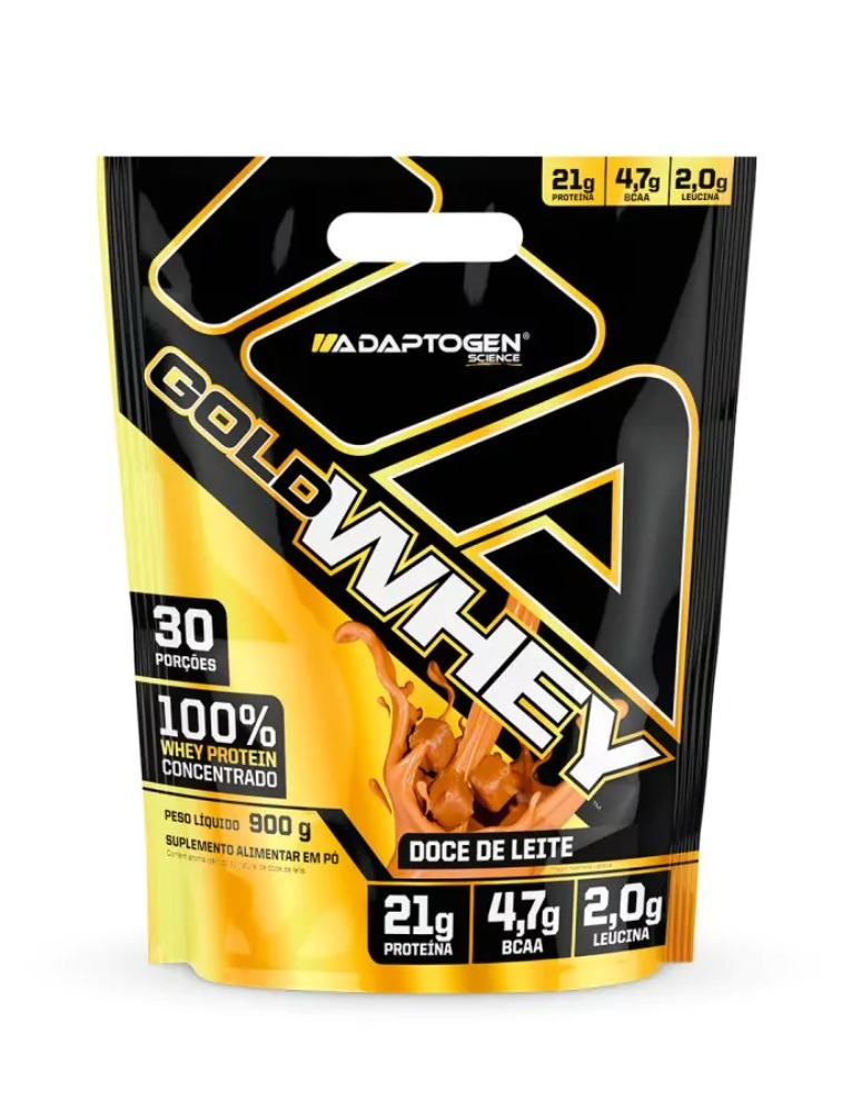 GOLD WHEY 900G DULCE DE LETHE ADAPTOGEN SCIENCE