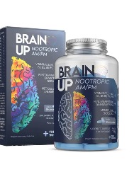 LONGEVIDADE PREVENCAO TRUE BRAIN UP AM/PM 60 TABLETES TRUE SOURCE
