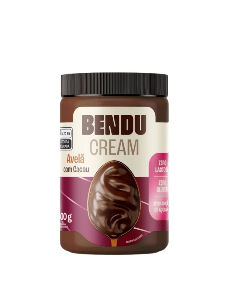 CREME AVELA 450G C/CACAU BENDU