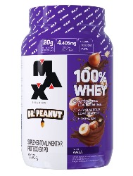 100% WHEY DR. PEANUT 900G POTE AVELA MAX TITANIUM