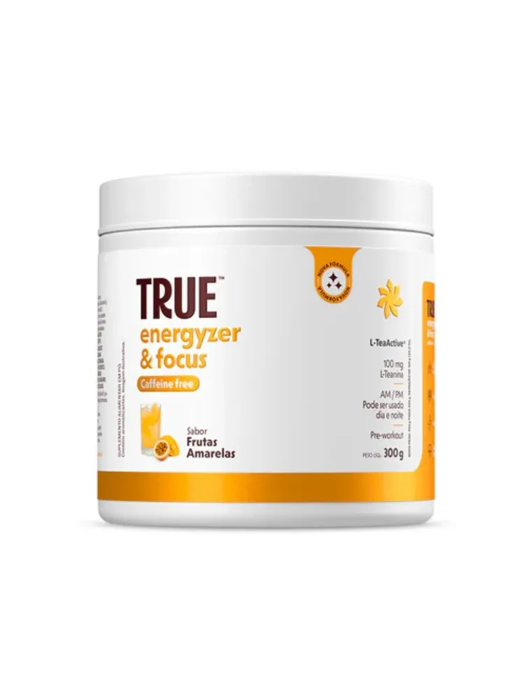 TRUE ENERGYZER FOCUS 450G FRUTAS AMARELAS TRUE SOURCE