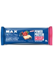 POWER PROTEIN CRISP 44G FRUTAS VERMELHAS MAX TITANIUM