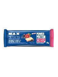 POWER PROTEIN CRISP 44G FRUTAS VERMELHAS MAX TITANIUM