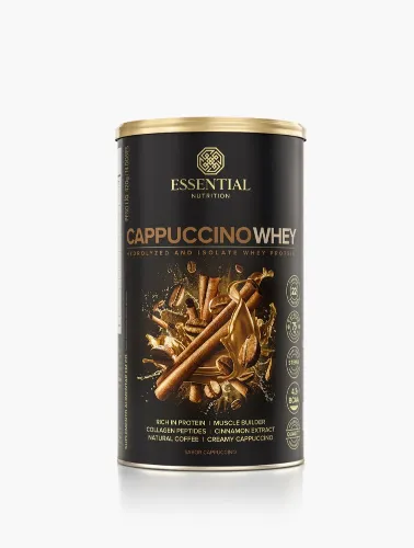 CAPPUCCINO WHEY 420G ESSENTIAL NUTRITION