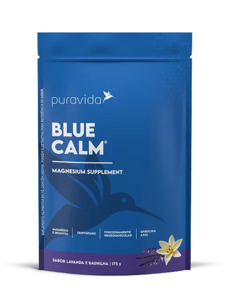BLUE CALM 175G BAUNILHA E LAVANDA PURA VIDA