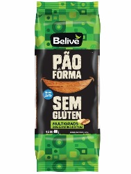 PAO FORMA S/GLUTEN 400G MULTIGRAOS BELIVE