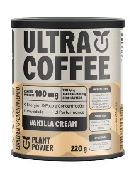 ULTRACOFFEE 220G VANILLA CREAM PLANT POWER SUPERFOODS