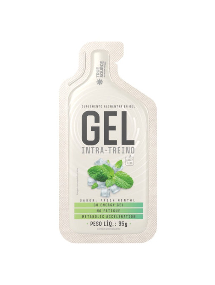 GEL INTRA TREINO 35G FRESH MENTOL TRUE SOURCE