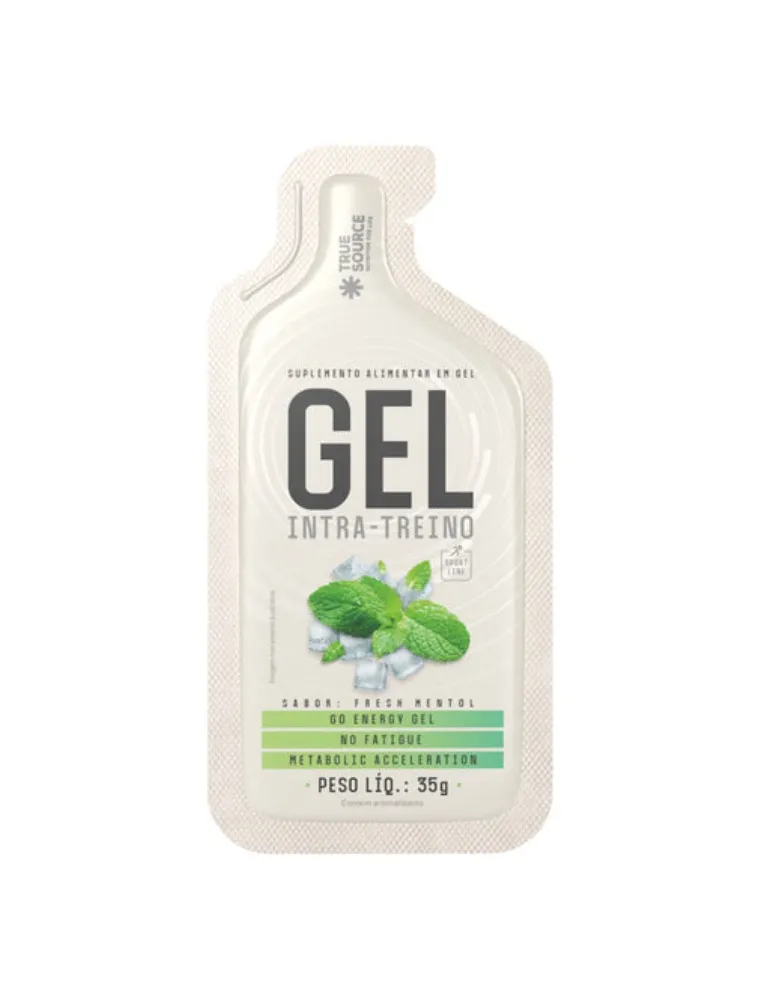 GEL INTRA TREINO 35G FRESH MENTOL TRUE SOURCE
