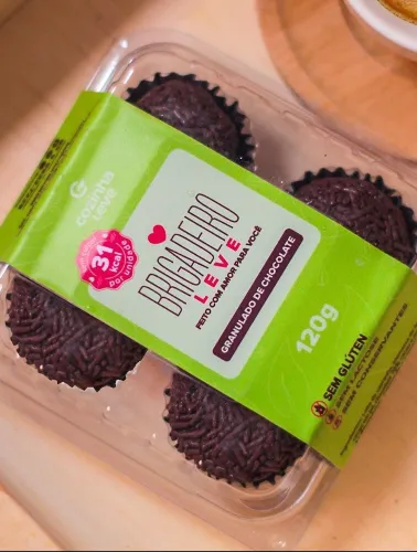 BRIGADEIRO GRANULADO 100G 4 UND COZINHA LEVE