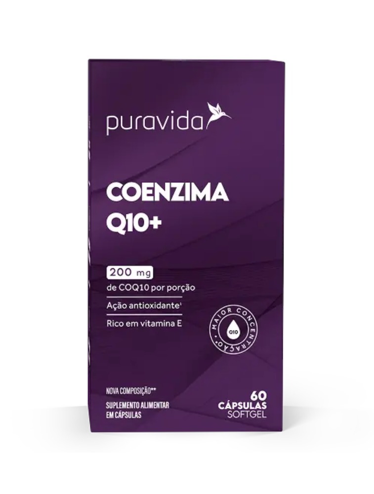 COENZIMA Q10 60 CAPS 200MG PURA VIDA