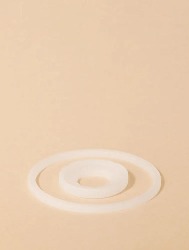 KIT BORRACHA VEDACAO TAMPA FLOW PACCO