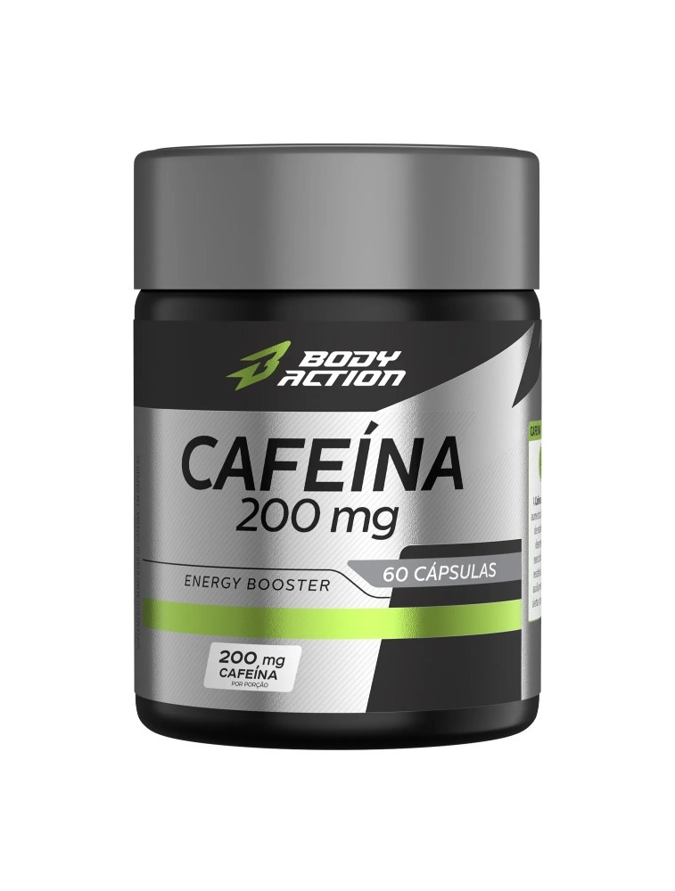 CAFEINA 60 CAPS 200MG BODY ACTION