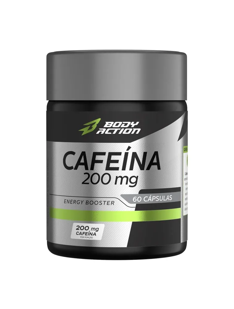 CAFEINA 60 CAPS 200MG BODY ACTION