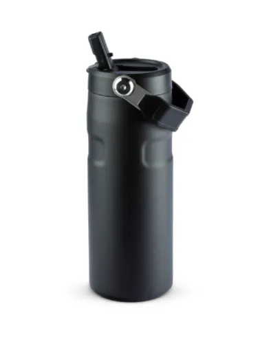 GARRAFA TERMICA AEROLIGHT FLIP STRAW 473ML BLACK STANLEY 08544
