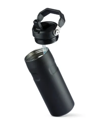 GARRAFA TERMICA AEROLIGHT FLIP STRAW 473ML BLACK STANLEY 08544