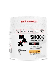SHOOK PRE WORKOUT LINHA BRANDAO 300G MANGA/PESSEGO MAX TITANIUM