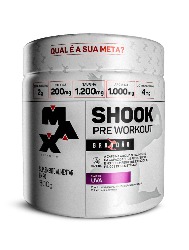 SHOOK PRE WORKOUT LINHA BRANDAO 300G UVA MAX TITANIUM
