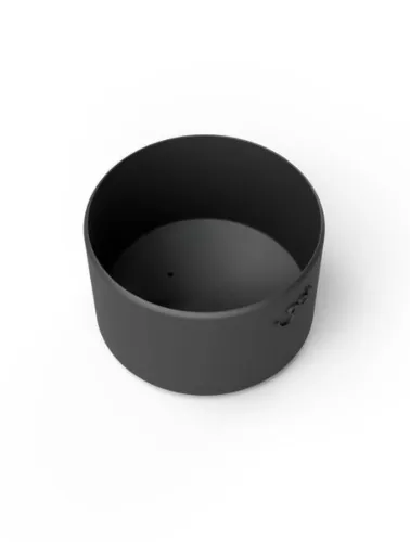 CAPA SILICONE 1000ML PRETO GOLDENTEC