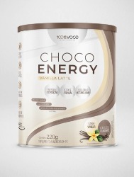 CHOCO ENERGY VANILLA LATTE 220G 100%VOCE