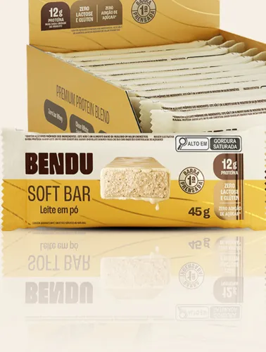 SOFT BAR  45G LEITE EM PO BENDU